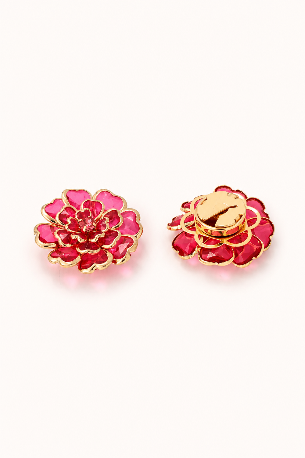 The Fleur Finish Button Covers