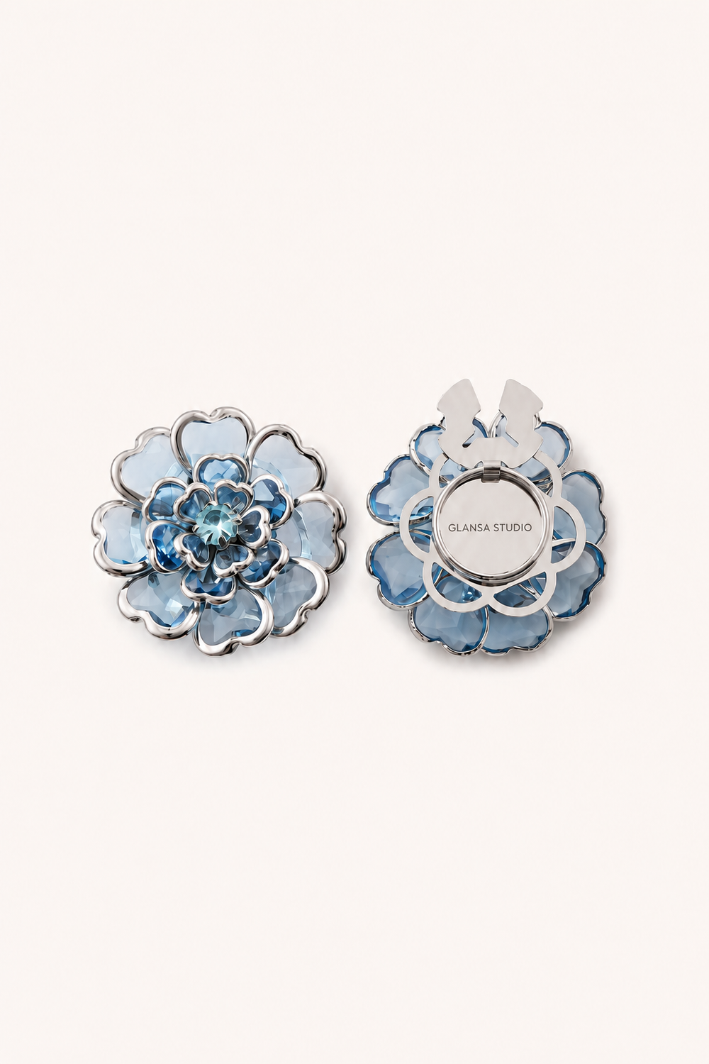 The Fleur Finish Button Covers